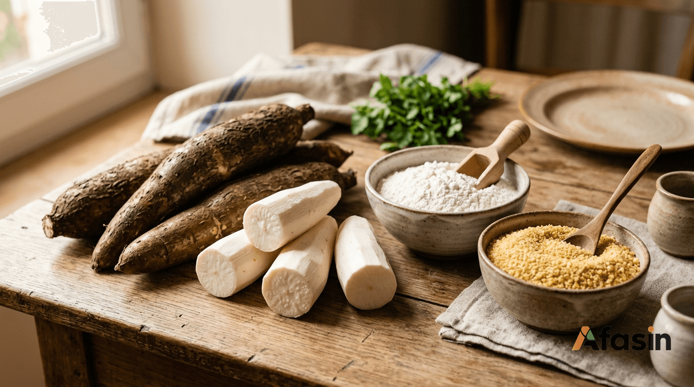 Cassava: Africa's Staple Food — Flour, Gari and Recipes