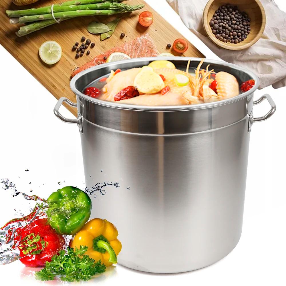 Marmite Géante 35L Inox - Cuisine Créole & Restaurant