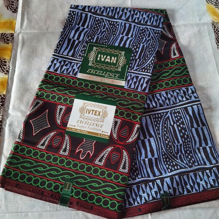 Tissu pagne wax Ndop Bamiléké Cameroun Polycoton
