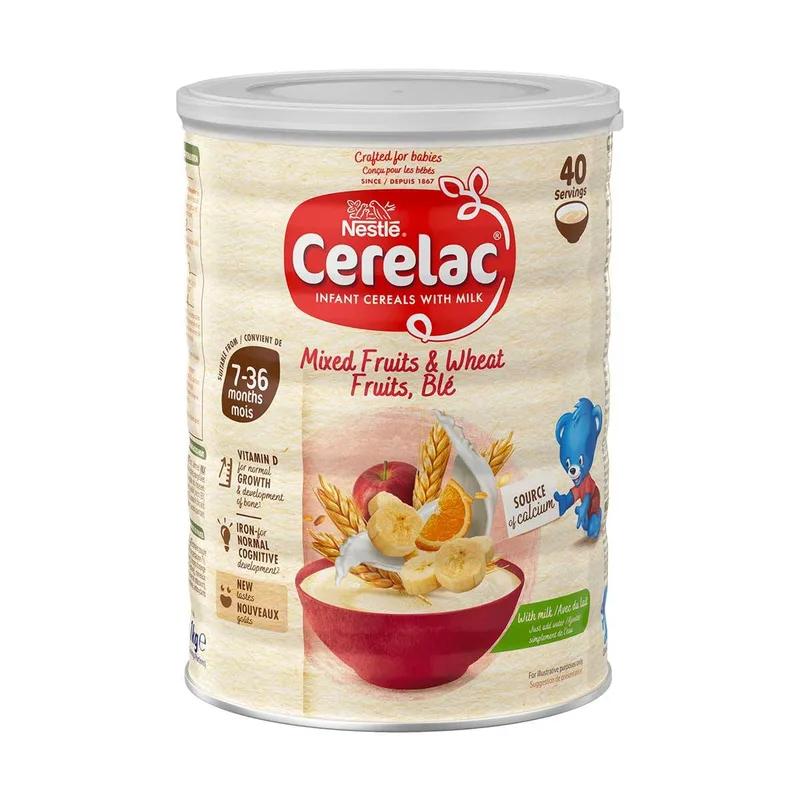 Cerelac fruits/blé/lait 400 g dès 7 mois