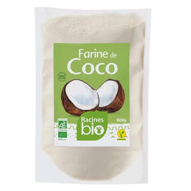 Farine de coco Racines Bio 800 g