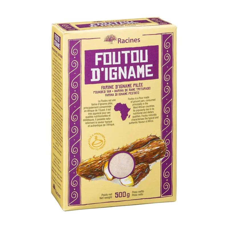 Foutou d'igname Racines 500 g