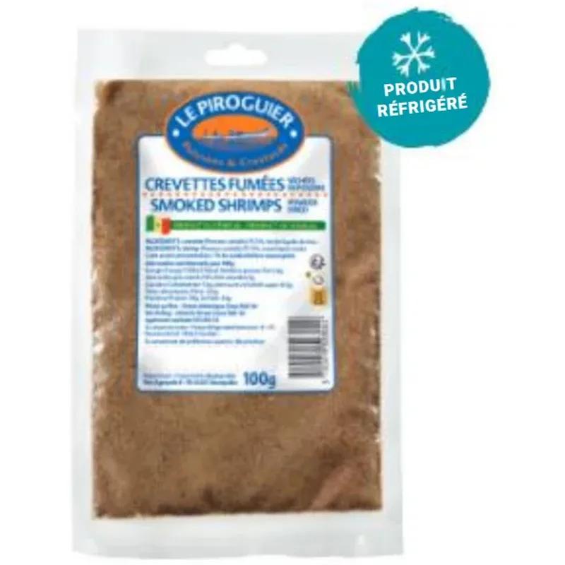 Crevettes en poudre fumées séchées Le Piroguier 100 g
