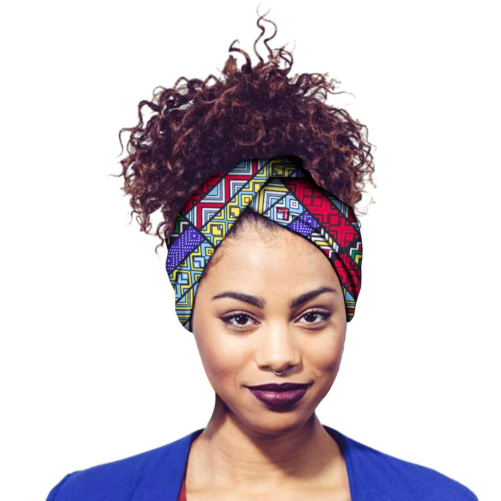 Bandana Foulard Africain Wax Ankara – 100% Coton, 12 Coloris