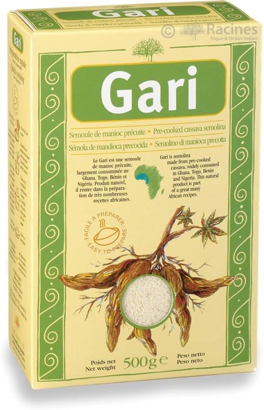 Gari Semoule de Manioc Sans Gluten 500g - Maolo