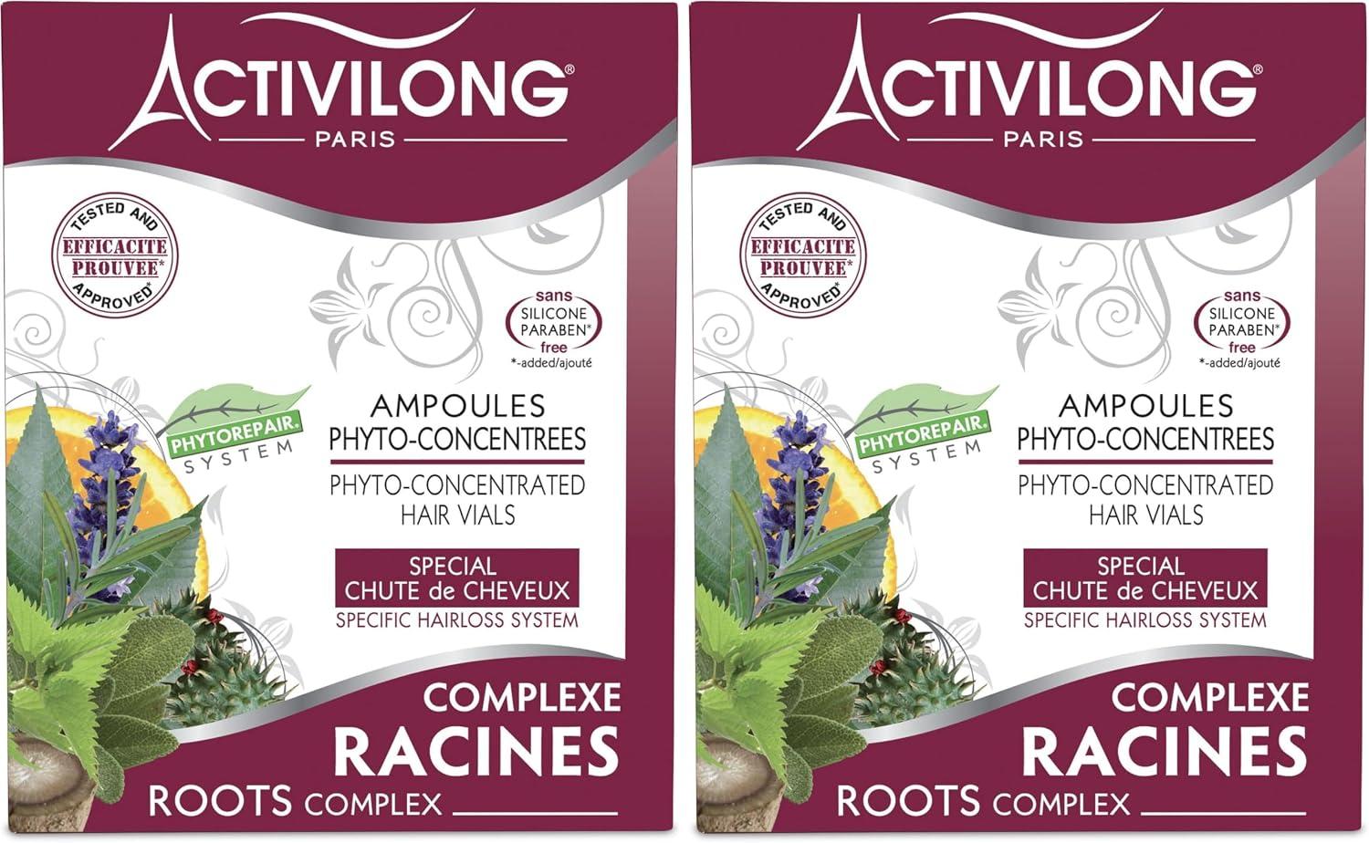 Activilong Complexe Racines Ampoules Phyto-Concentrées (Lot de 2)