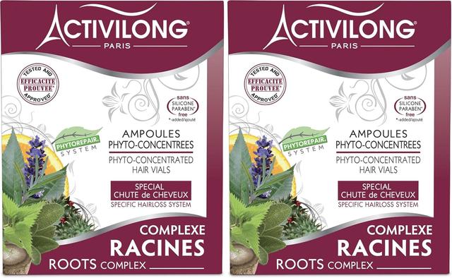 Activilong Complexe Racines Ampoules Phyto-Concentrées (Lot de 2)