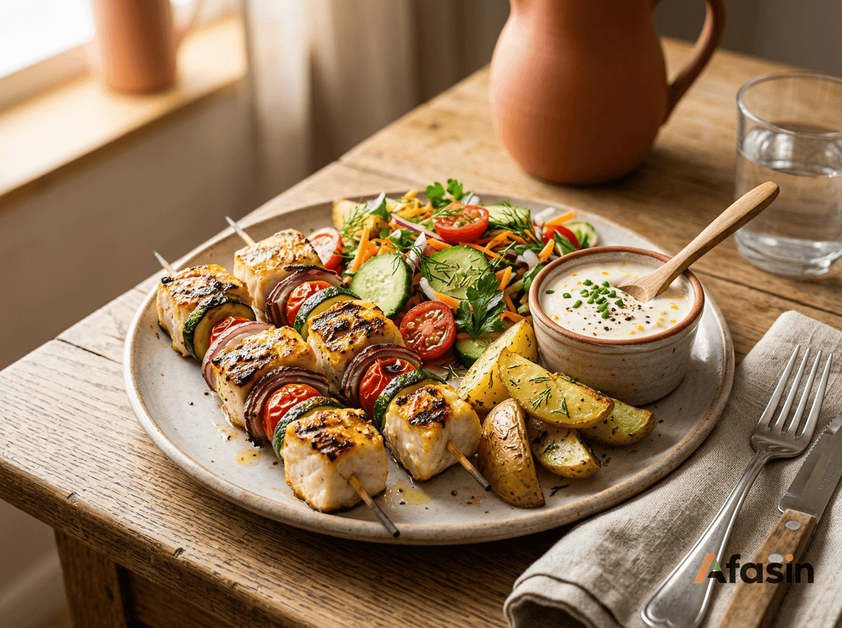 Fish Skewers