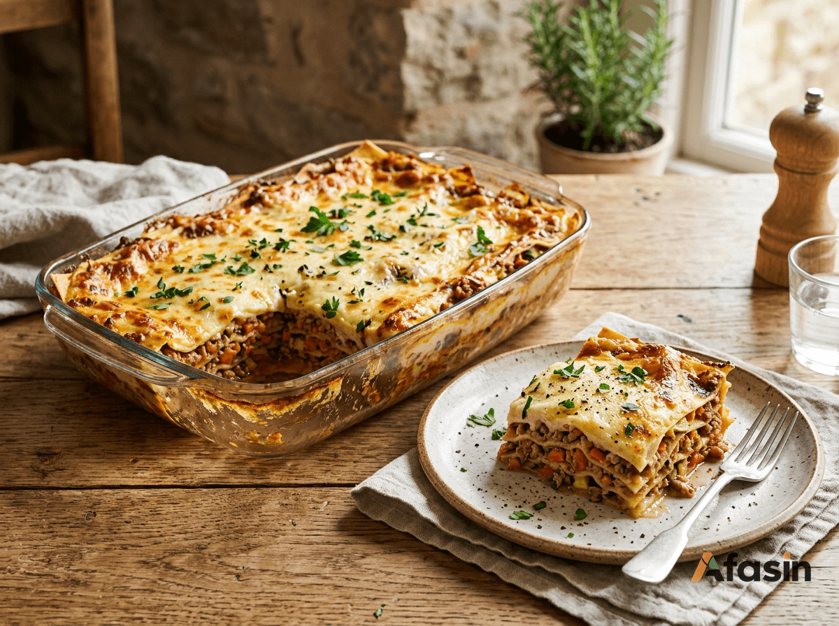 Lasagnes à la Viande Hachée