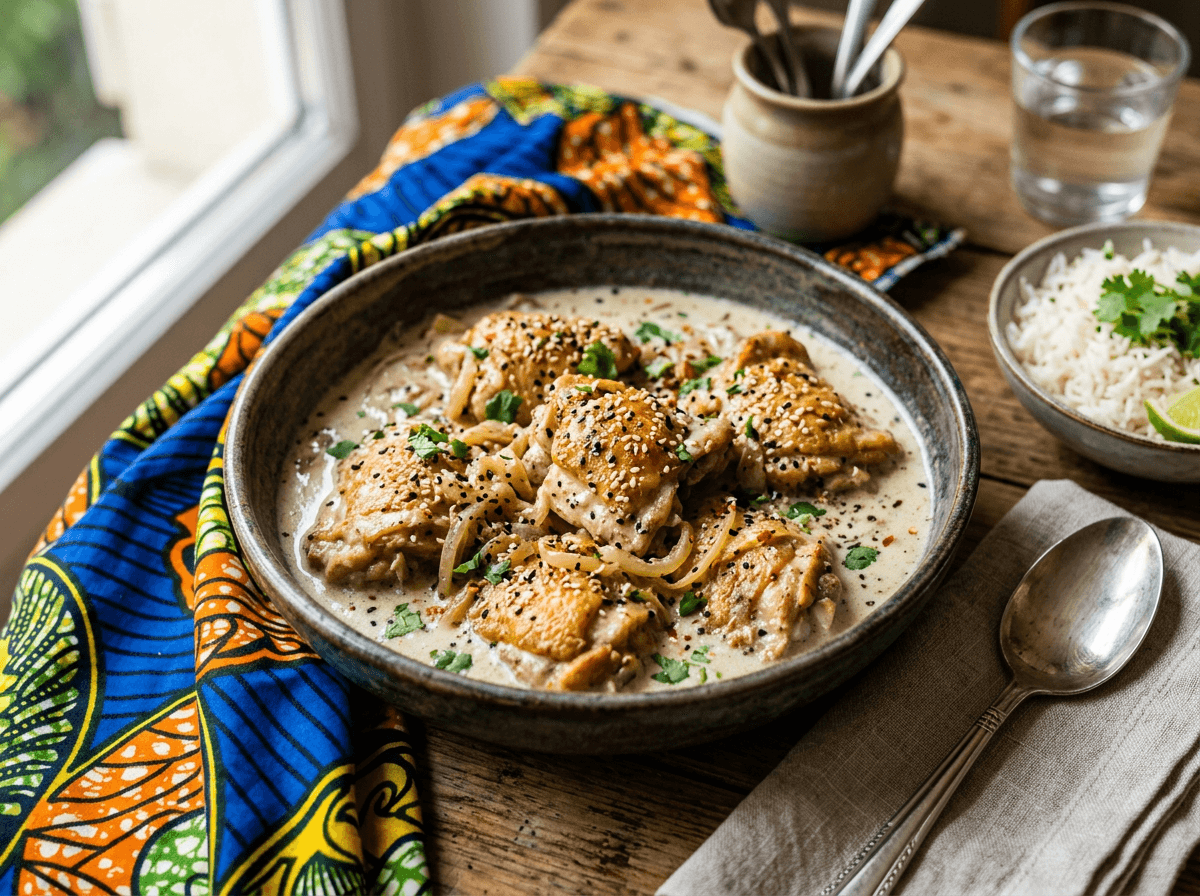 Poulet à la Noix de Coco