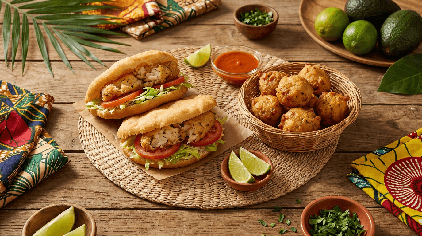 Bokit et accras de morue : les incontournables antillais à cuisiner chez soi