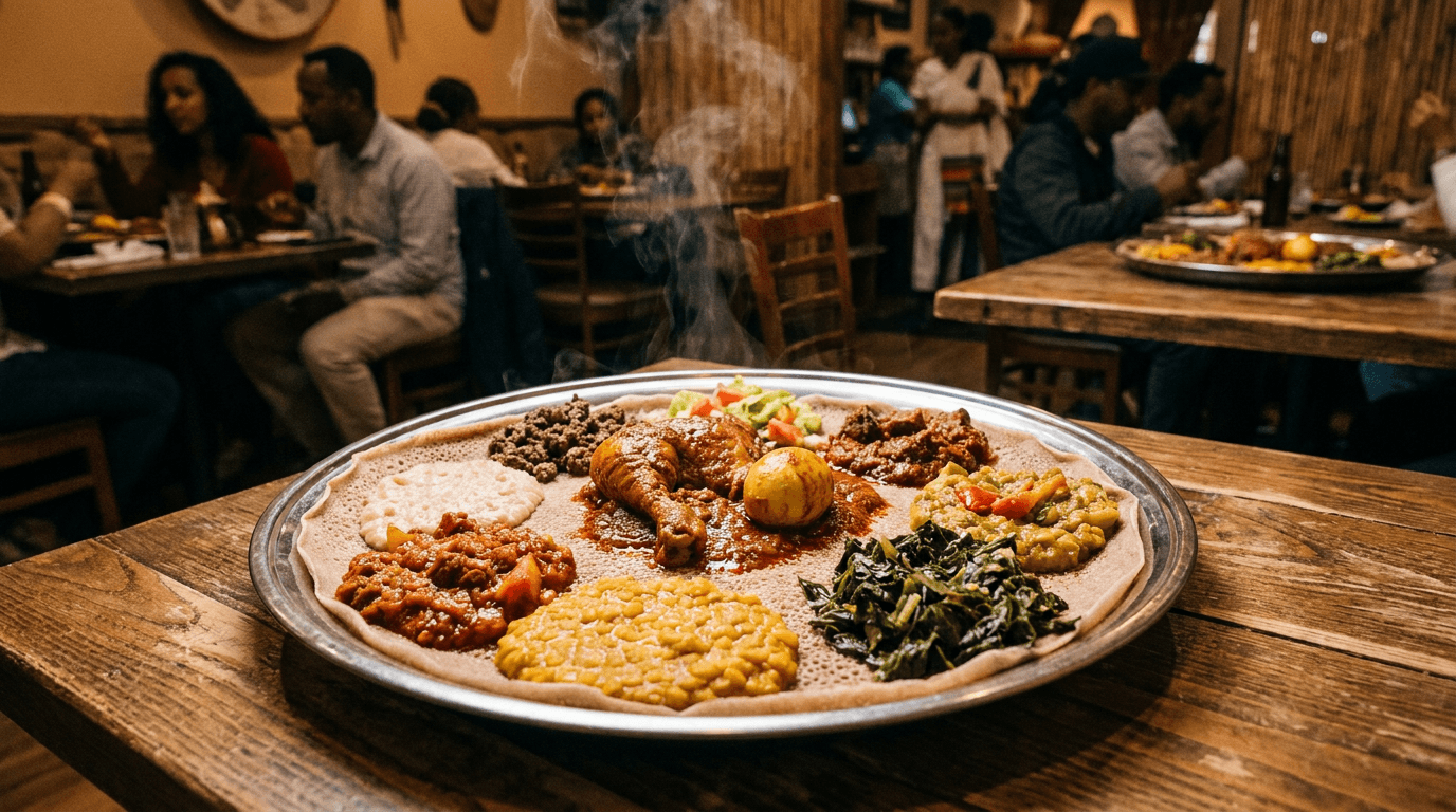 Injera et wat éthiopien : découvrir la cuisine de la Corne de l'Afrique