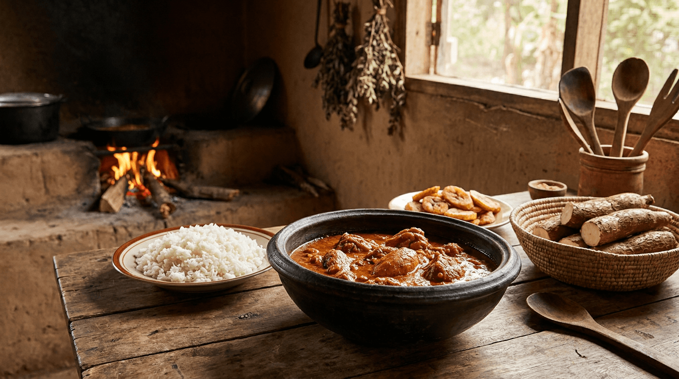 Sauce mwambe congolaise : la recette à l'arachide venue du Congo