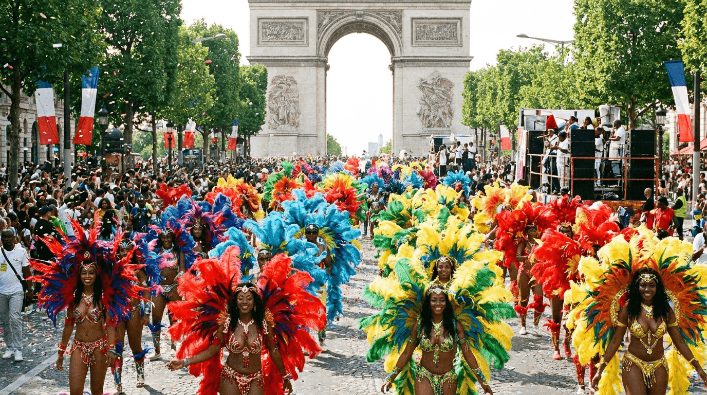 Carnaval Tropical de Paris 2026 : retour sur l'édition "Paris V'Îles Lumières"