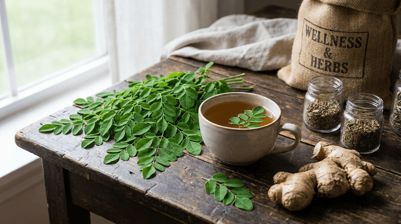Moringa et gingembre : les super-plantes africaines pour l'immunité en hiver