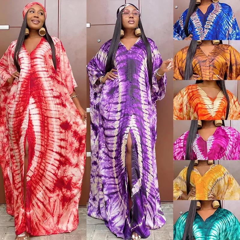 Robe Dashiki Africaine Élégante Ankara - Grande Taille Abaya Maxi