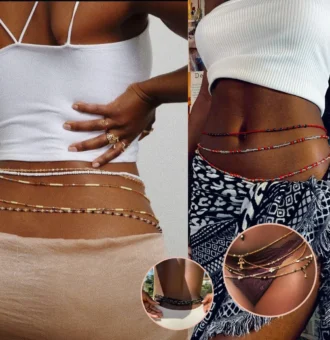 Perles de Taille Africaines Colorées Bijoux Baya