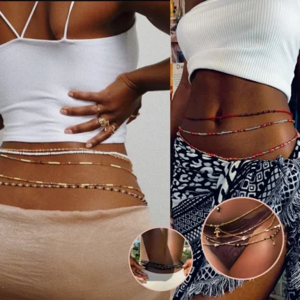 Perles de Taille Africaines Colorées Bijoux Baya