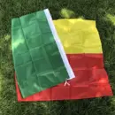 drapeau du Bénin de haute qualité