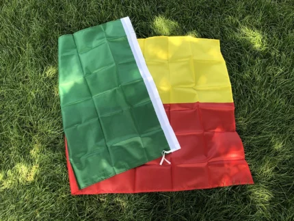 drapeau du Bénin de haute qualité