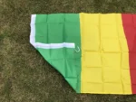 Drapeau national du Mali 90x150 cm – Bannière Nationale en Polyester Résistant