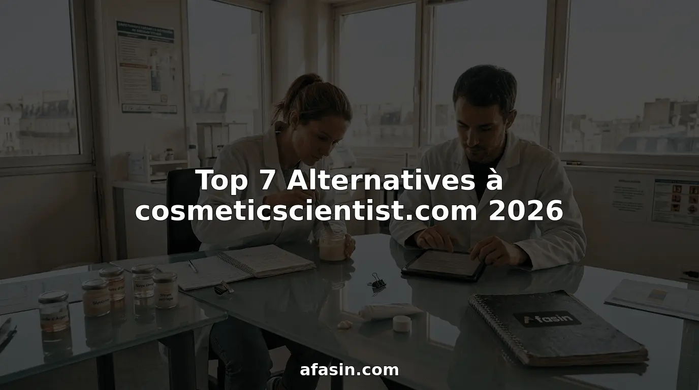 Des chercheurs en cosmétique analysent des échantillons dans un laboratoire baigné de lumière.