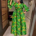 Robe Longue Bohème Fleurie Femme – VONDA 2026