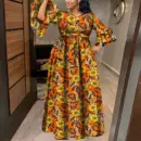 Robe Longue Bohème Fleurie Femme – VONDA 2026