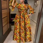 Robe Longue Bohème Fleurie Femme – VONDA 2026