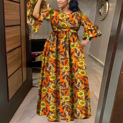 Robe Longue Bohème Fleurie Femme – VONDA 2026